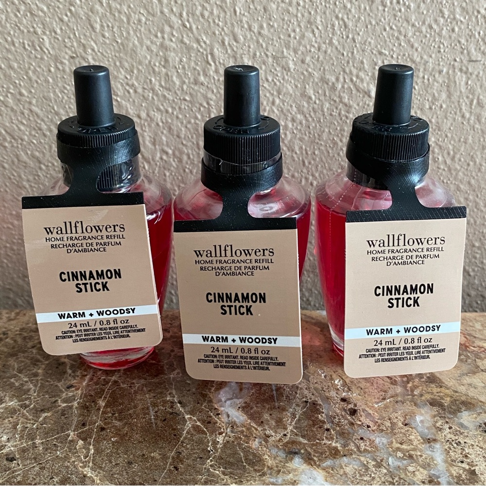 “CINNAMON STICK” by BBW/WB, (3)-Wallflowers Home Fragrance Refills, NWT & Sealed